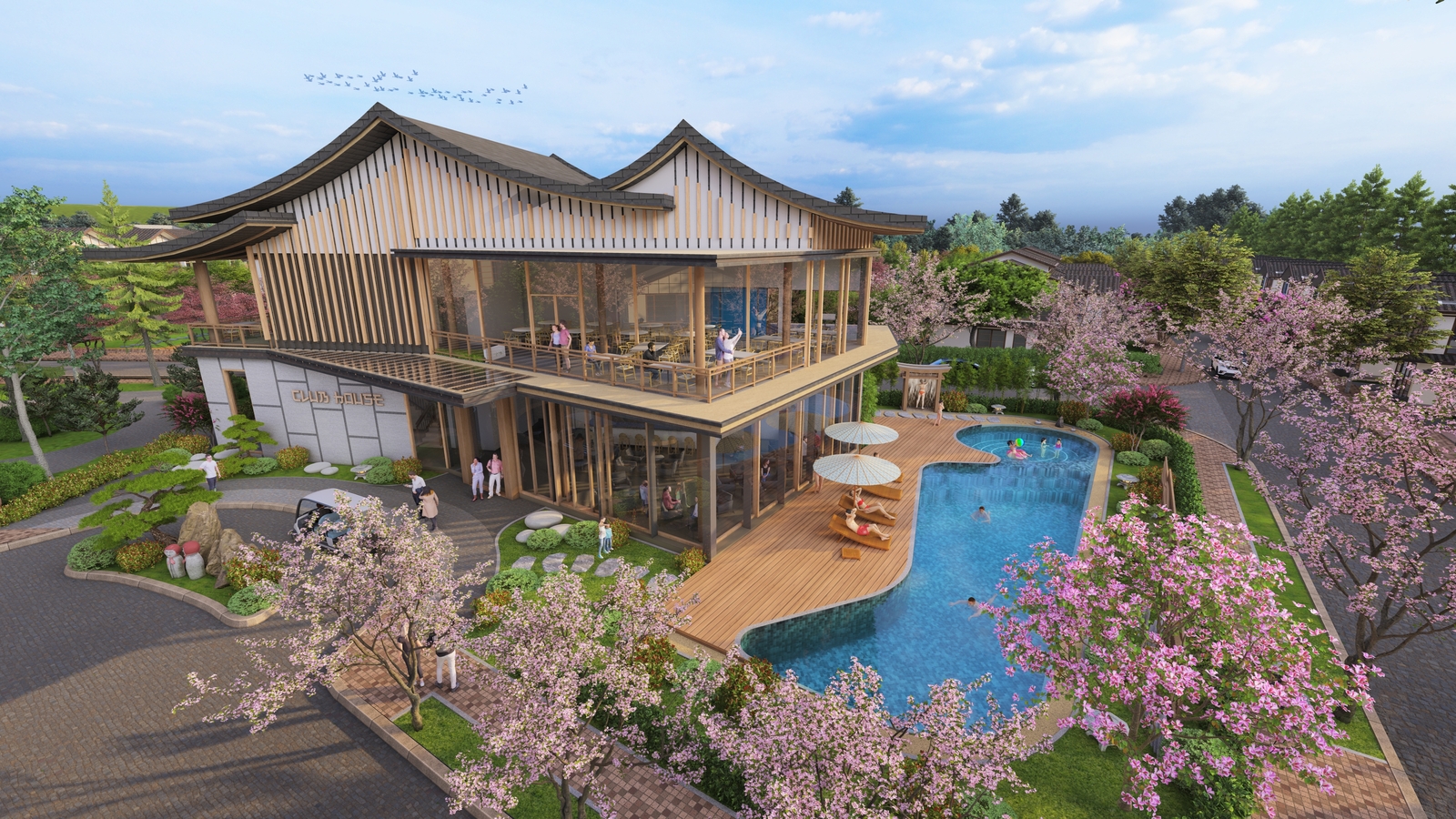 Novaworld Ho Tram - Binh An Morito, Sakura Beach - Landscape Design - 7